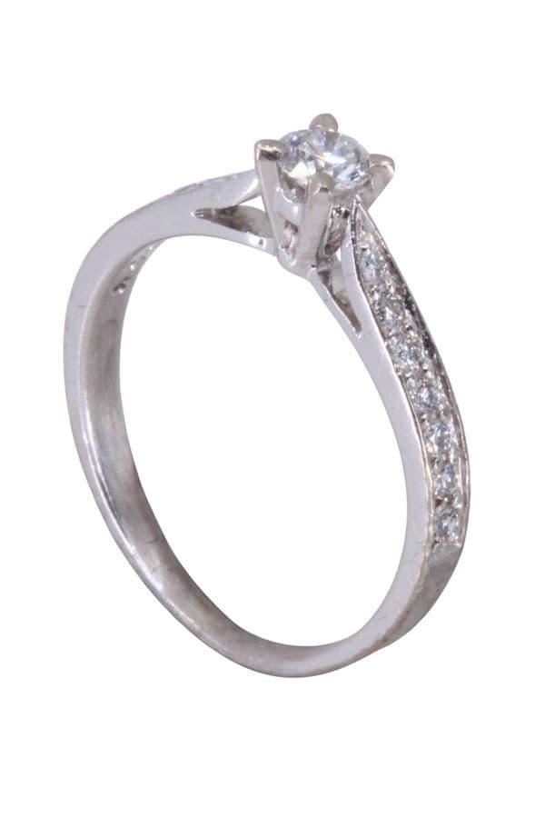 Solitaire Moderne Diamants - photo 4