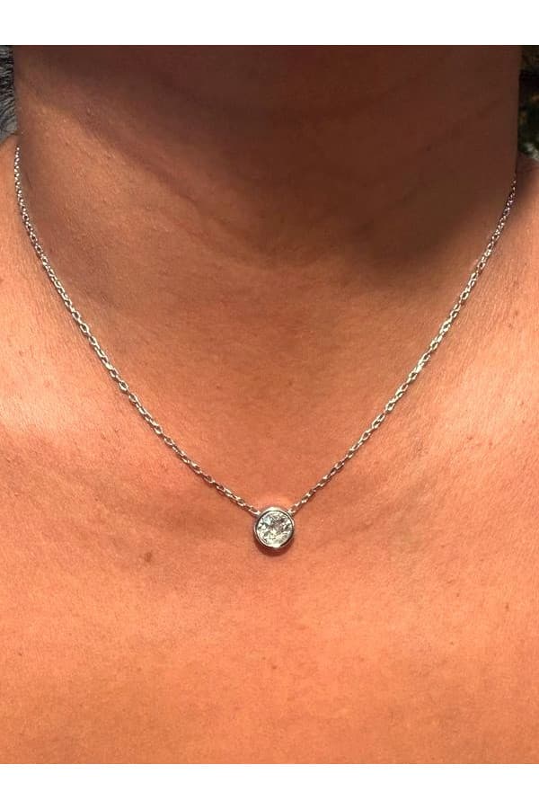 Collier Diamant 1.50 Carat Solitaire - photo 2