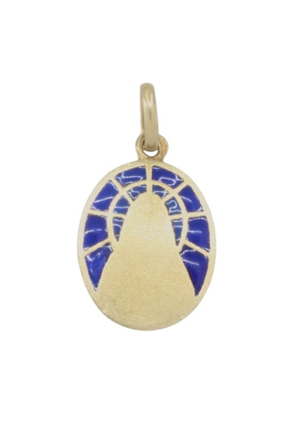 Médaille Vierge Ancienne - photo 3