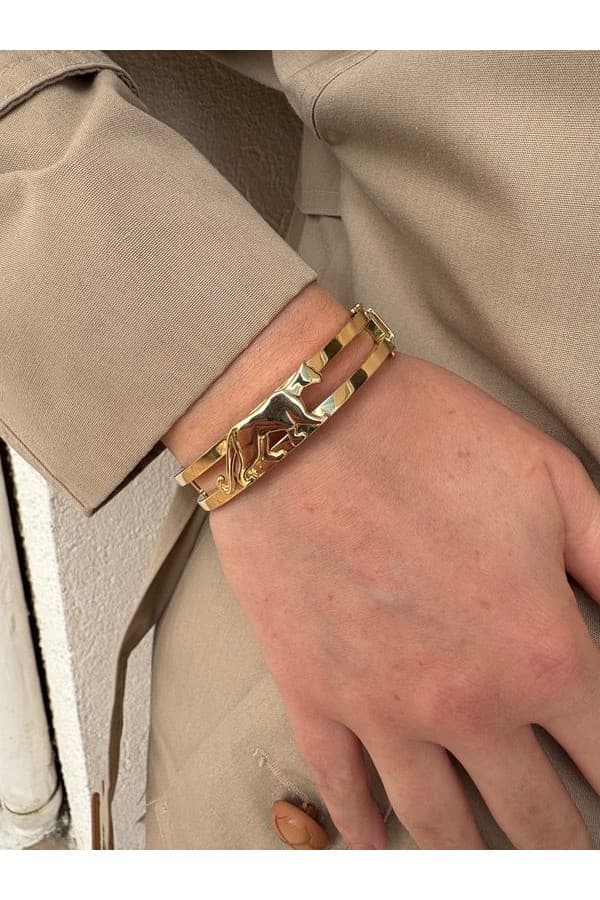 Bracelet Ouvrant Panthère - photo 2