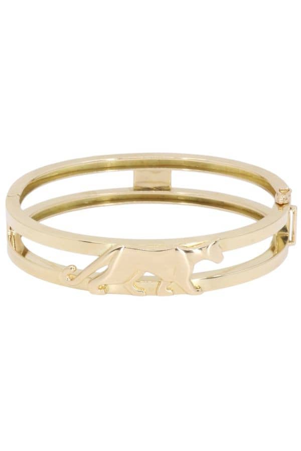BRACELET OUVRANT PANTHÈRE, photo 2 sur 3
