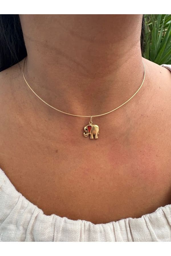 Pendentif Elephant - photo 2