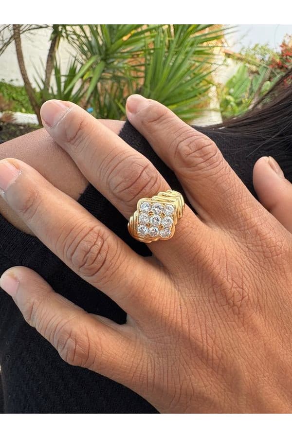Bague Pavée Diamants - photo 2