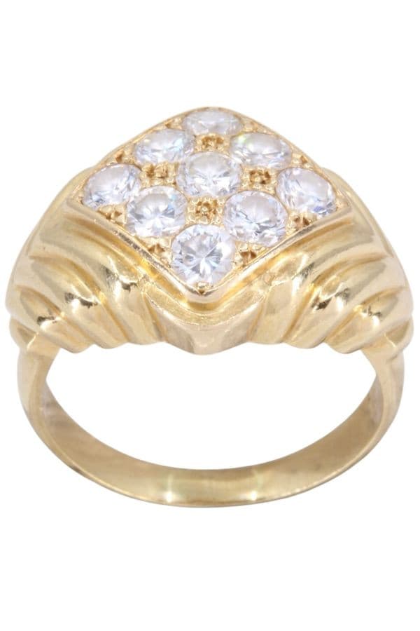 Bague Pavée Diamants