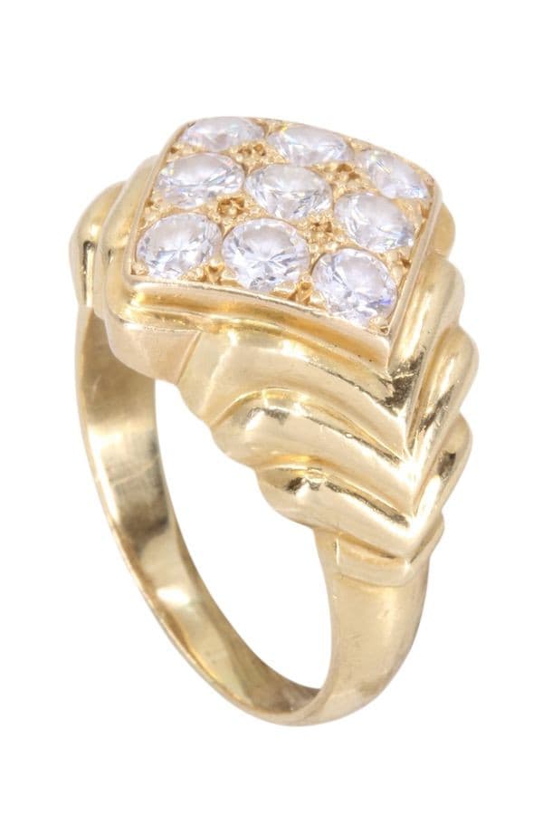 Bague Pavée Diamants - photo 4