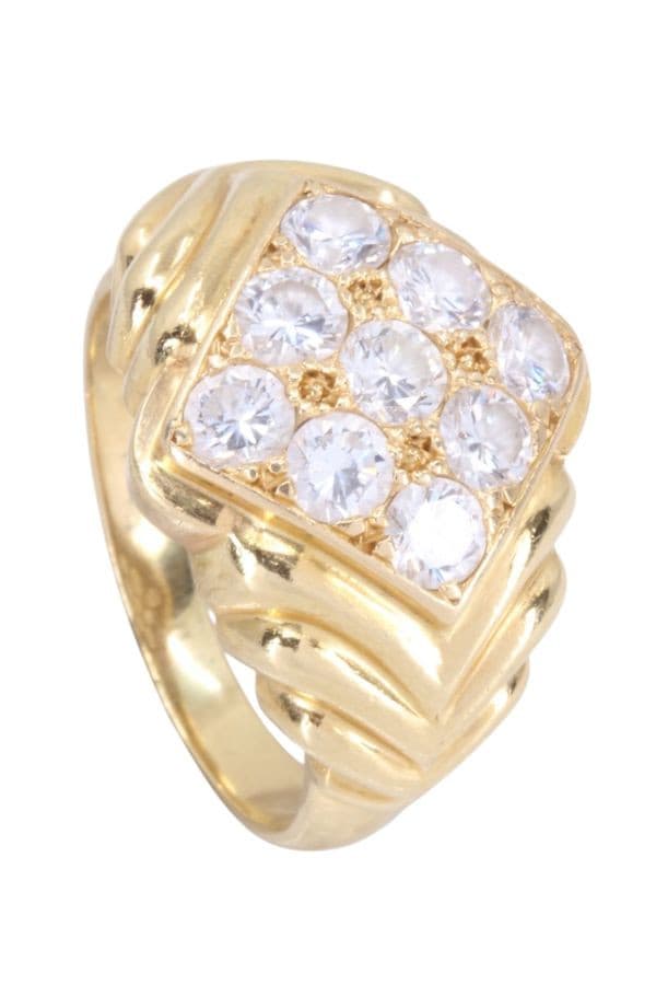 Bague Pavée Diamants - photo 5