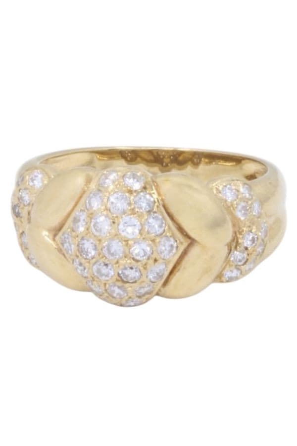 Bague Moderne Pavage Diamants - photo 6