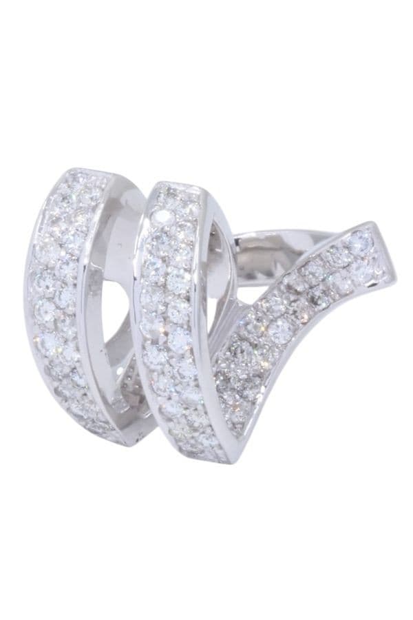 Bague Moderne Pavage Diamants - photo 6