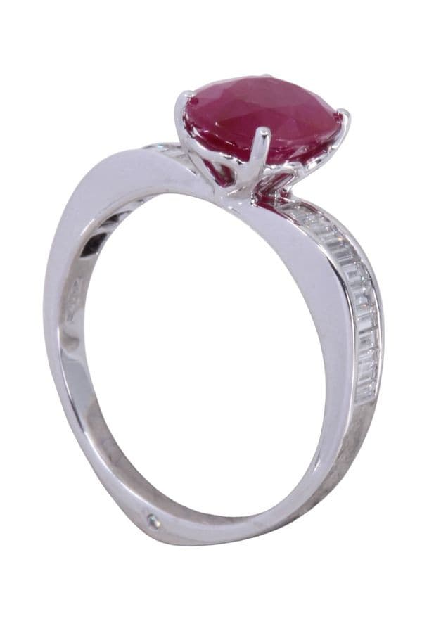 Bague Moderne Rubis et Diamants - photo 4