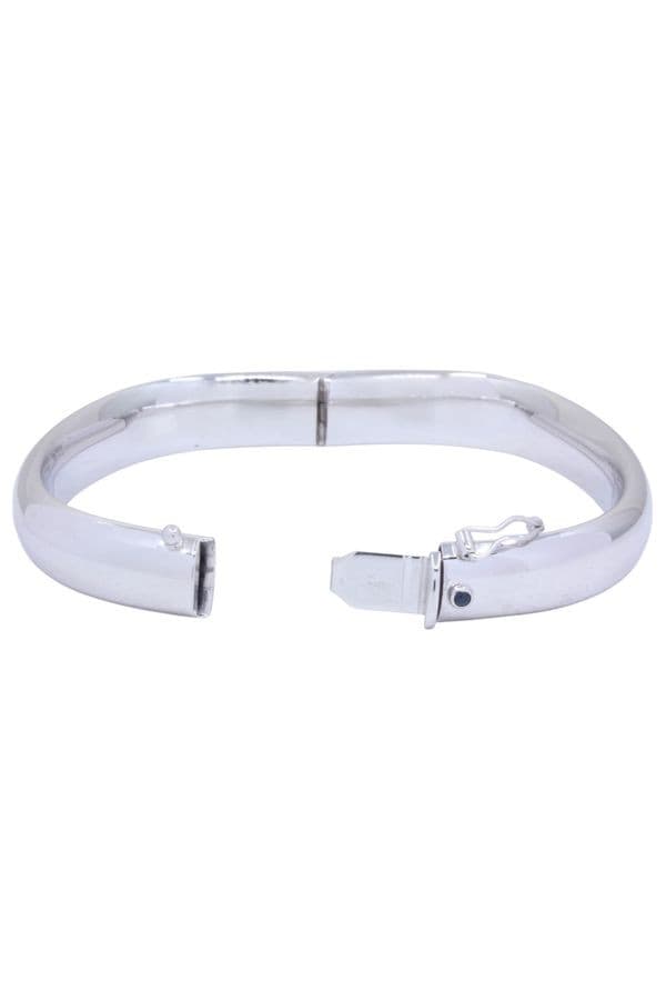 Bracelet Jonc Ouvrant Saphir - photo 4