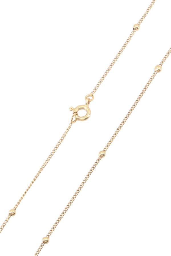 Collier Boules Maille Gourmette - photo 3