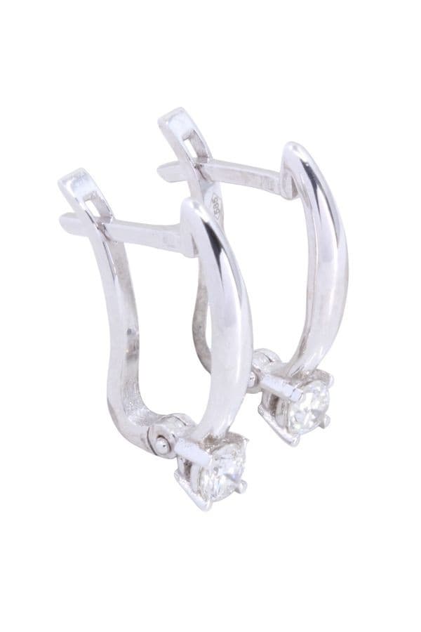 Boucles d'Oreilles Diamants