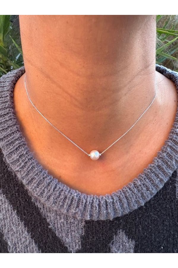 Collier Centre Perle - photo 2