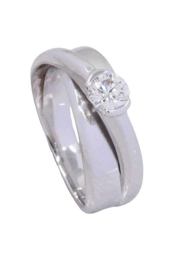Solitaire Moderne Diamant - photo 4