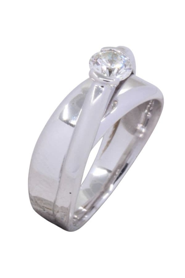 Solitaire Moderne Diamant - photo 3