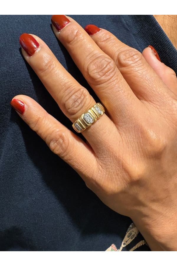 Bague Moderne Diamants - photo 2