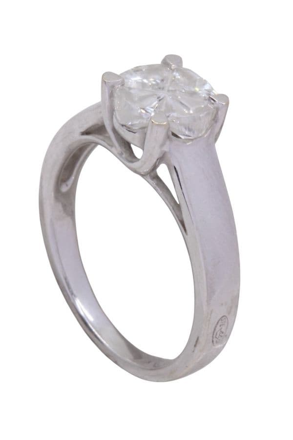Bague Diamants Style Solitaire - photo 4
