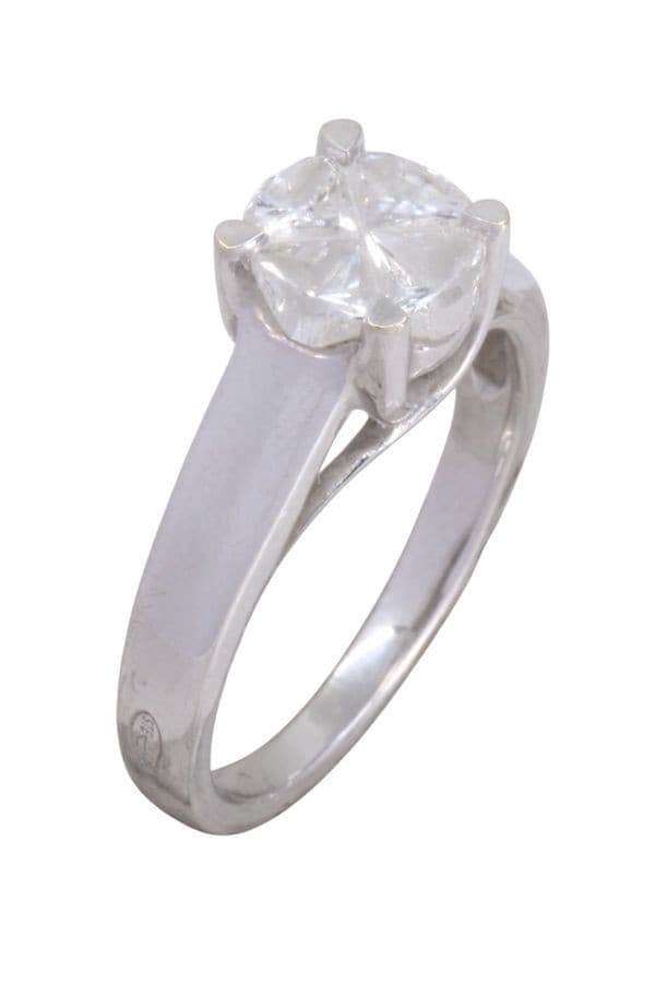 Bague Diamants Style Solitaire - photo 3