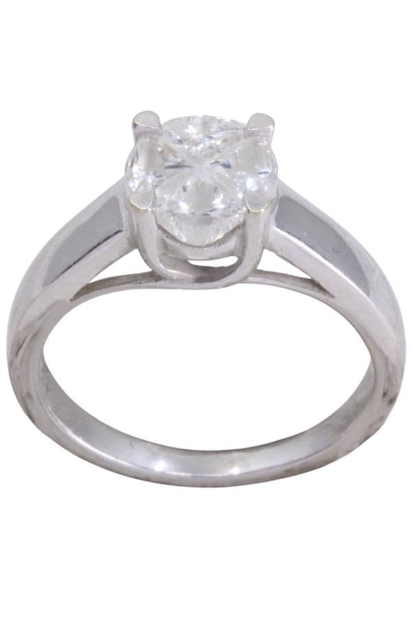 Bague Diamants Style Solitaire
