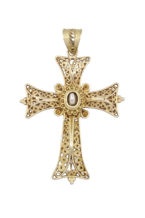 Croix Ancienne Filigrane