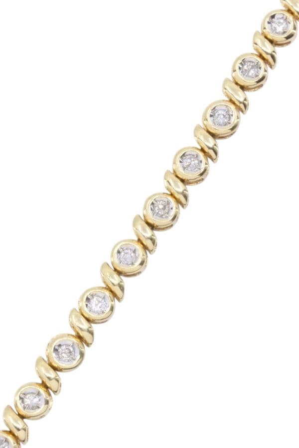 Bracelet Ligne Diamants - photo 3