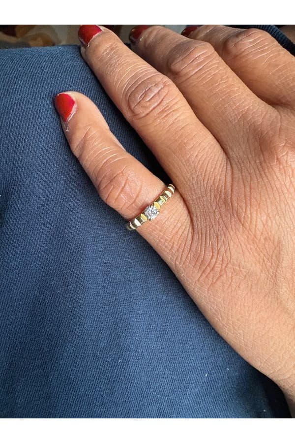 Solitaire Boucheron \"clou de Paris\" - photo 2