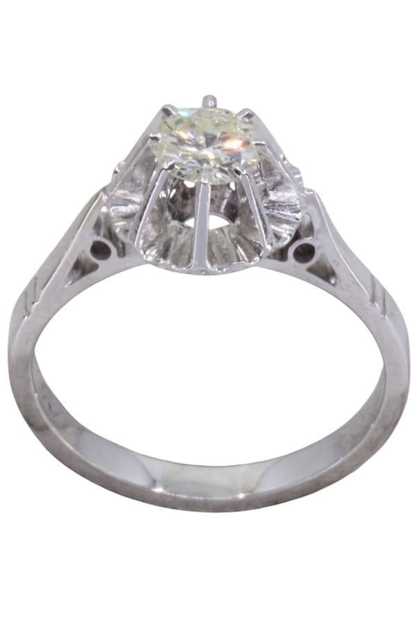 Solitaire Ancien Diamant