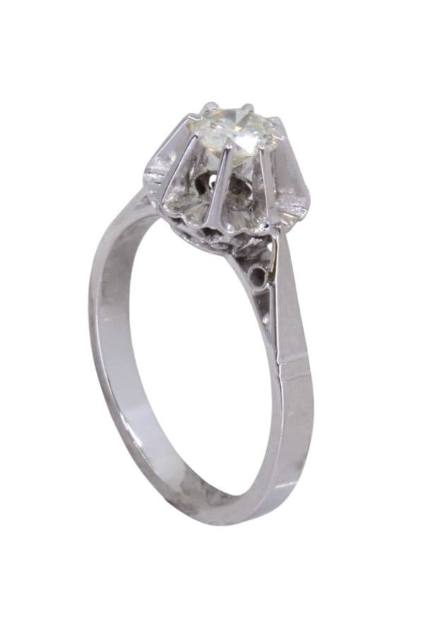 Solitaire Ancien Diamant - photo 4