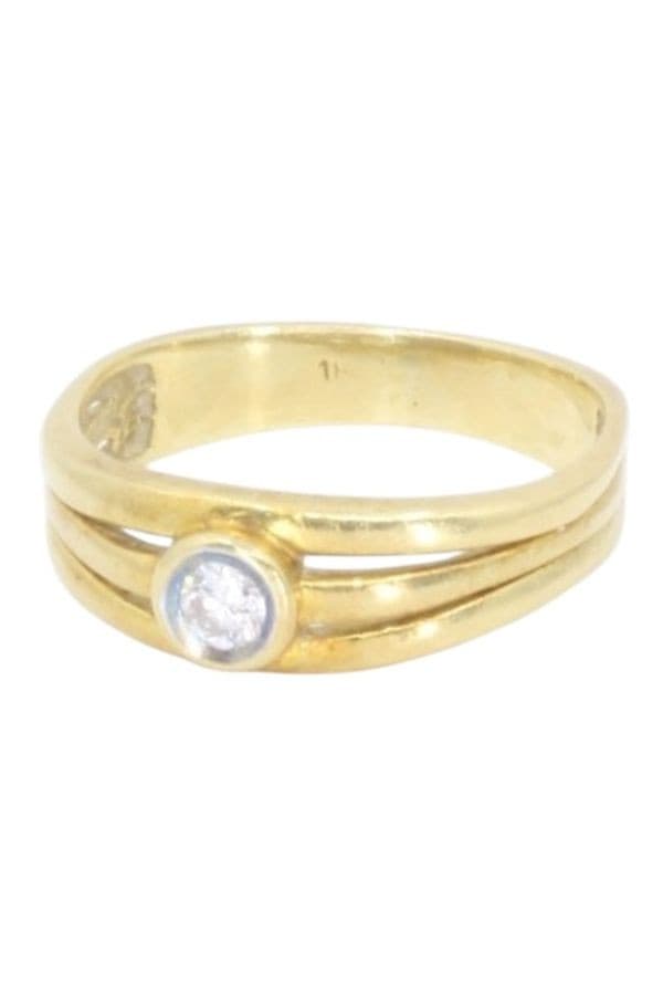Bague Solitaire Diamant Moderne - photo 6
