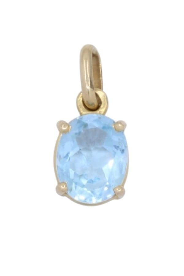 PENDENTIF TOPAZE MODERNE, photo 2 sur 3