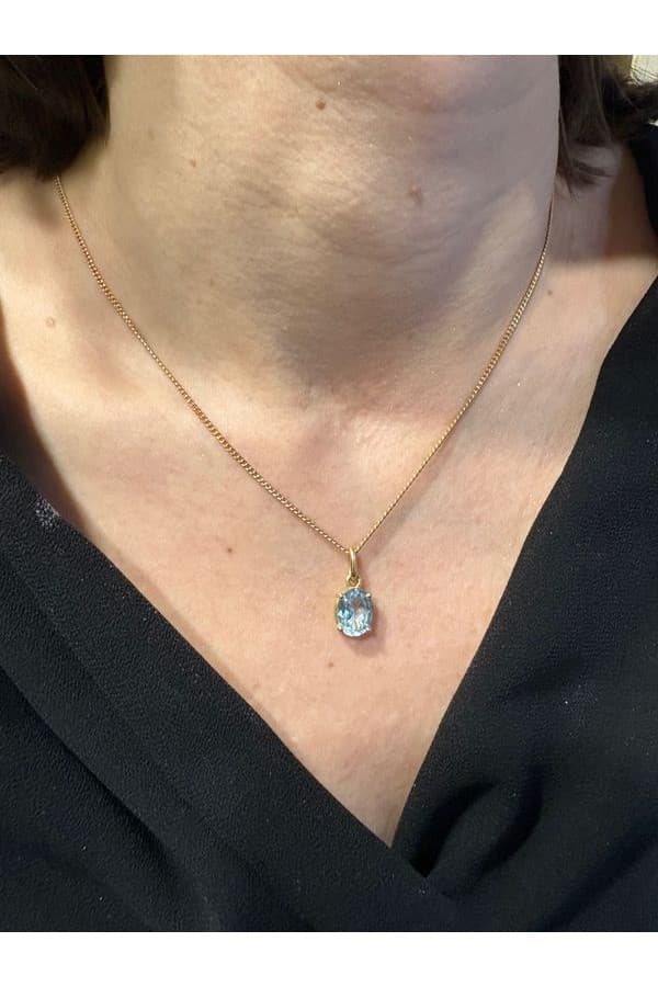 Pendentif Topaze Moderne - photo 2