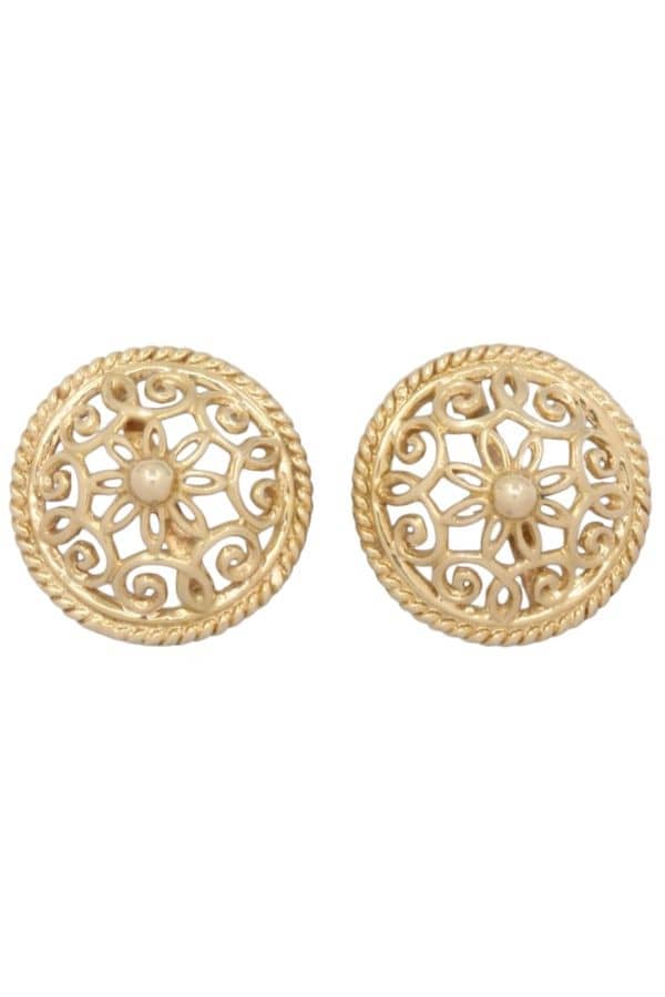 BOUCLES D'OREILLES FLEURS, photo 1 sur 2