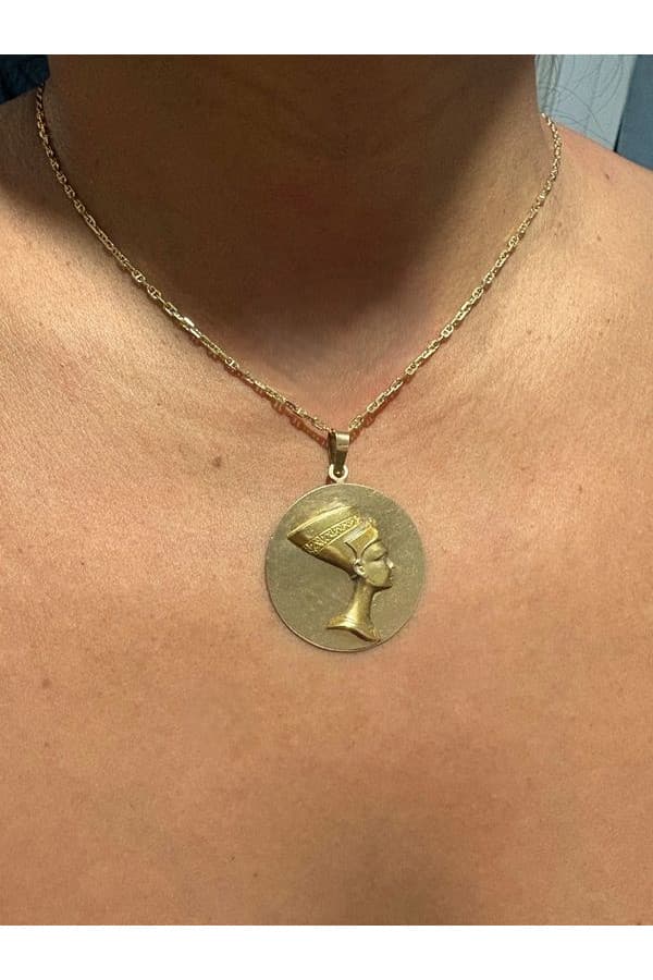 Pendentif Nefertiti Moderne - photo 2
