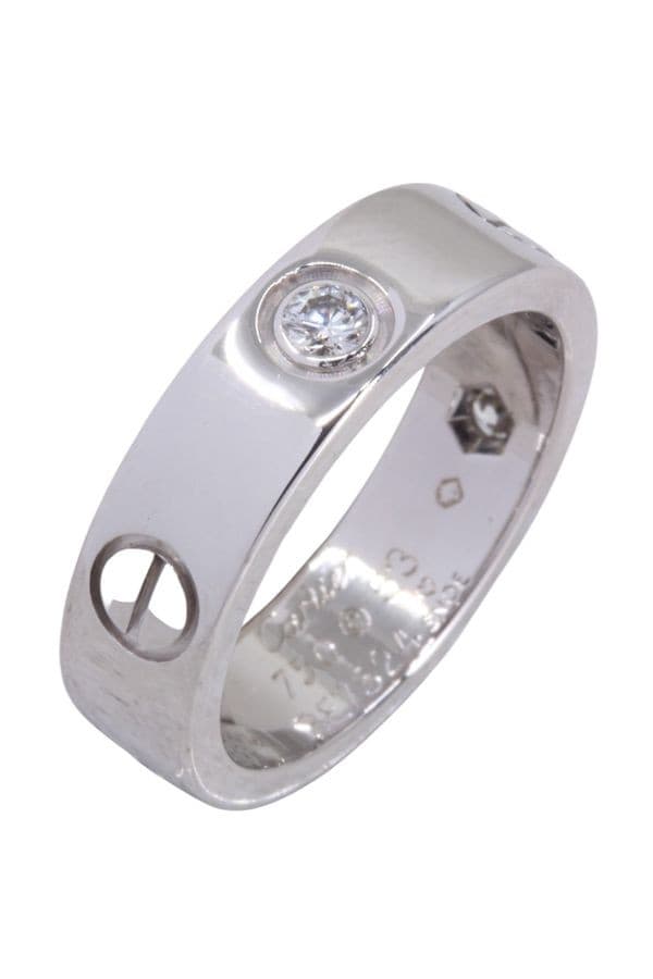 Bague Cartier Love 3 Diamants - photo 3