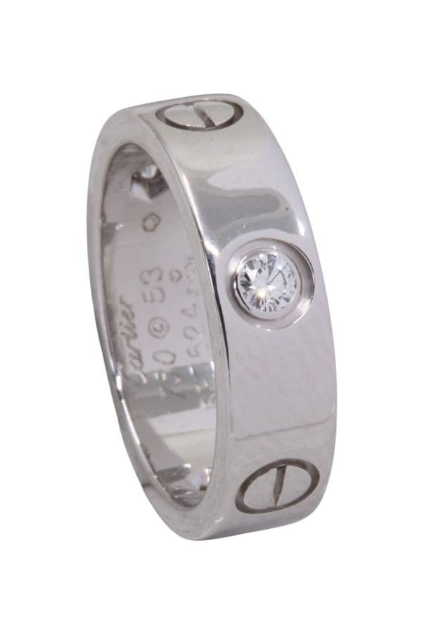Bague Cartier Love 3 Diamants - photo 5