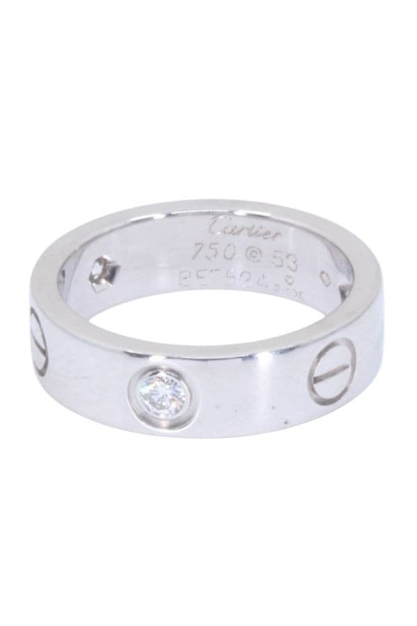 Bague Cartier Love 3 Diamants - photo 6
