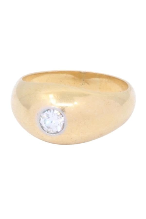 Bague Jonc Anglais Diamant - photo 6