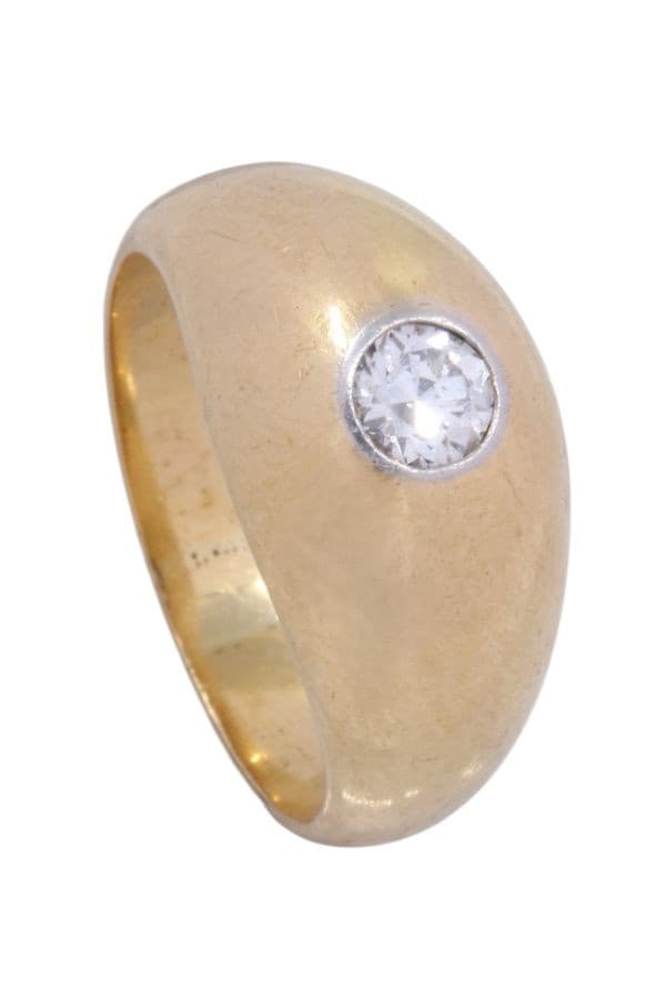 Bague Jonc Anglais Diamant - photo 5