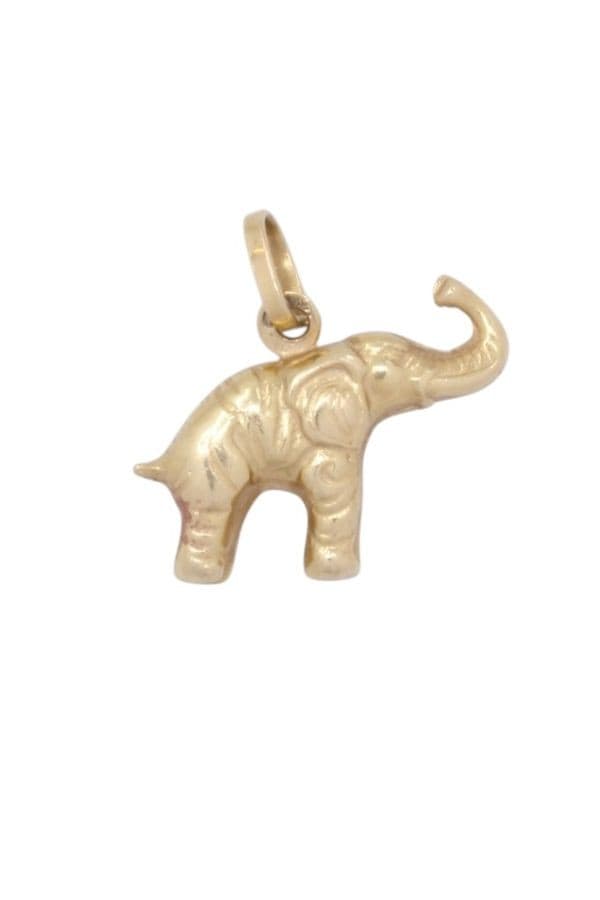 Pendentif Elephant Moderne - photo 3