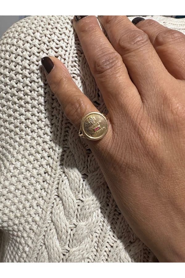Bague Augis Medaille d'Amour - photo 2