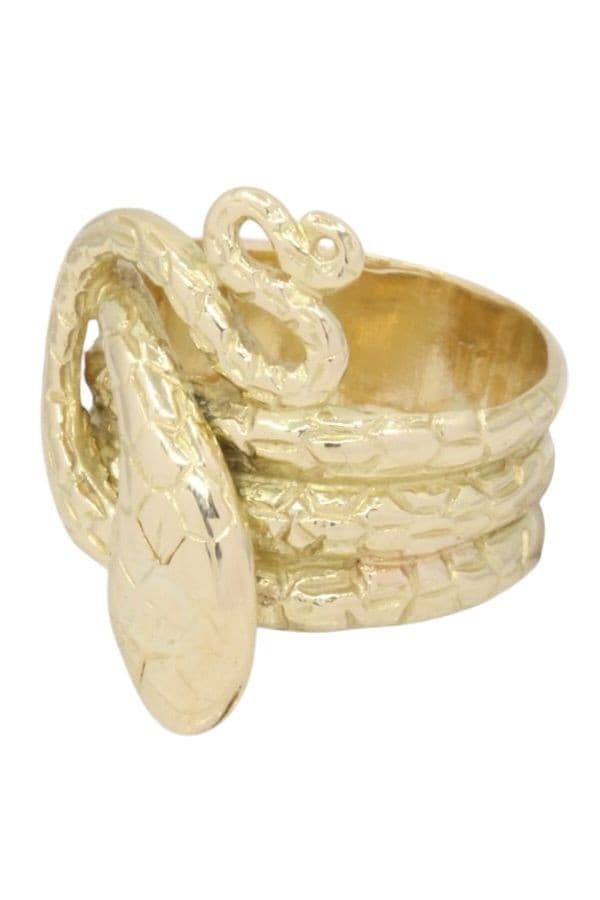 Bague Ancienne Serpent - photo 5