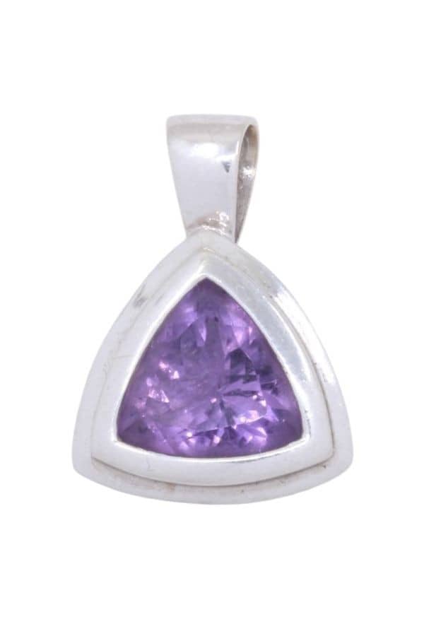 PENDENTIF MODERNE AMÉTHYSTE, photo 2 sur 3