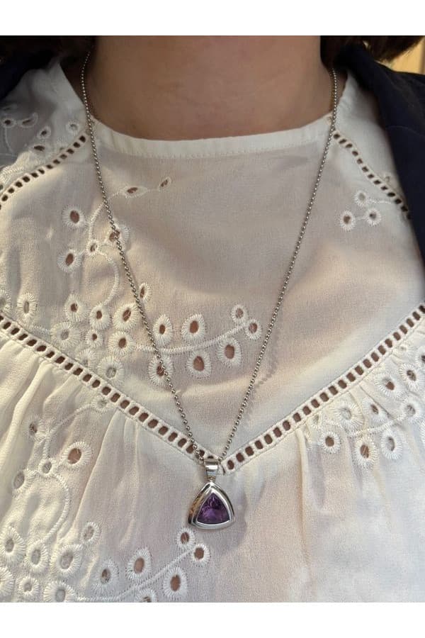 Pendentif Moderne Améthyste - photo 2