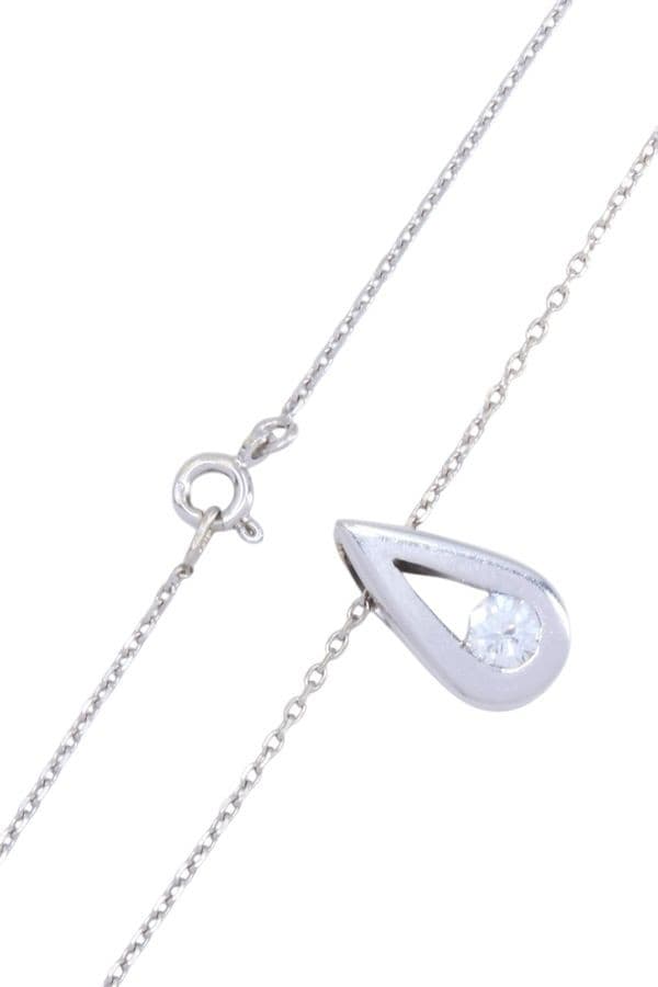 Collier Goutte Diamant Solitaire - photo 3