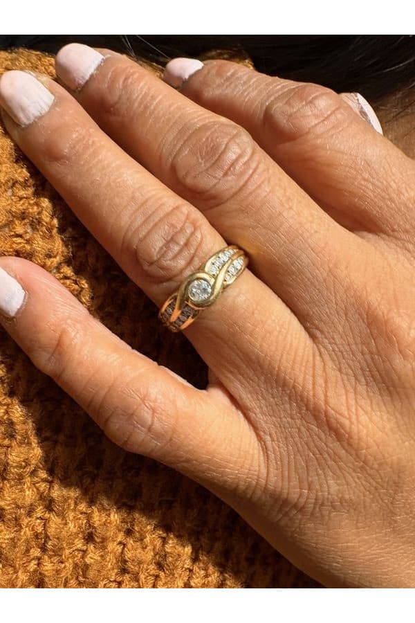 Bague Moderne Diamants - photo 2