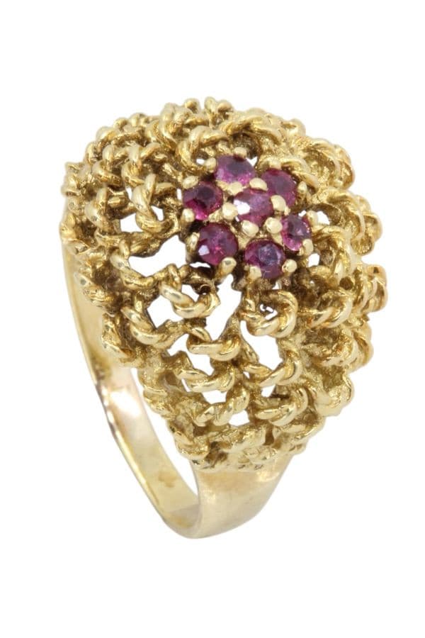 Bague Rubis 1960' - photo 5