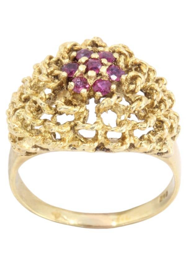 BAGUE RUBIS 1960', photo 2 sur 3