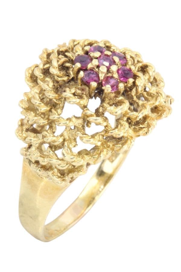 Bague Rubis 1960' - photo 3
