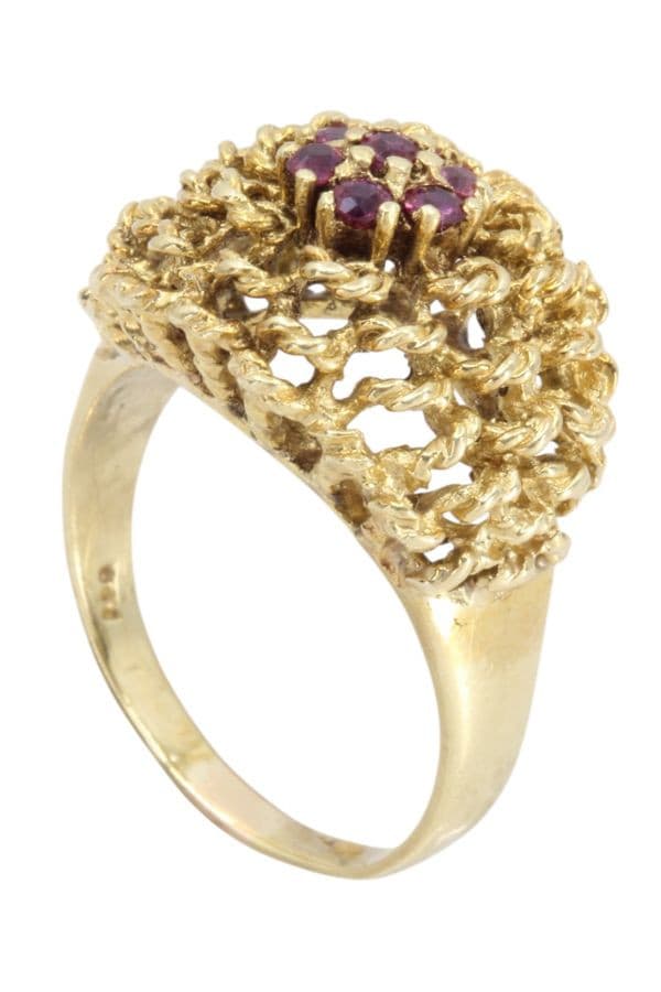 Bague Rubis 1960' - photo 4