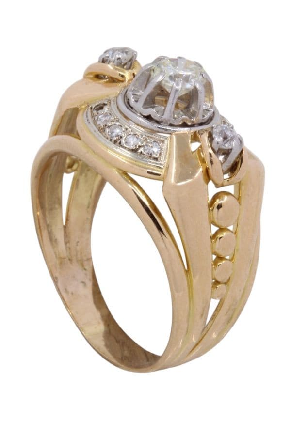 Bague Diamants 1950' - photo 3